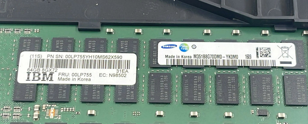 [LOT 8] Samsung M351B8G70DM0-YK0M0 64GB 8GX72 1600Mhz Server RAM – IBM 00LP755