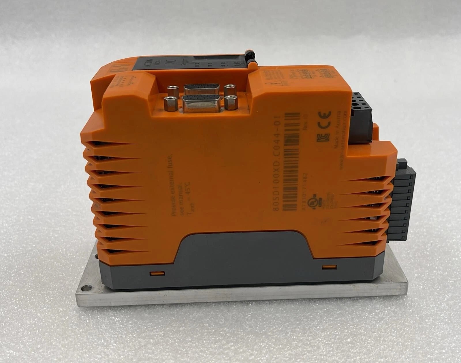 B&R Automation ACOPOS Micro 100D STEPPER Servo Drive 80SD100XD.C044-01 REV I0