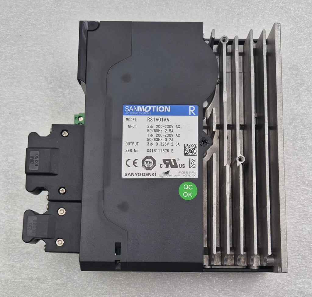 SANYO DENKI RS1A01AA SANMOTION R AC Servo Systems Drive 200-230V