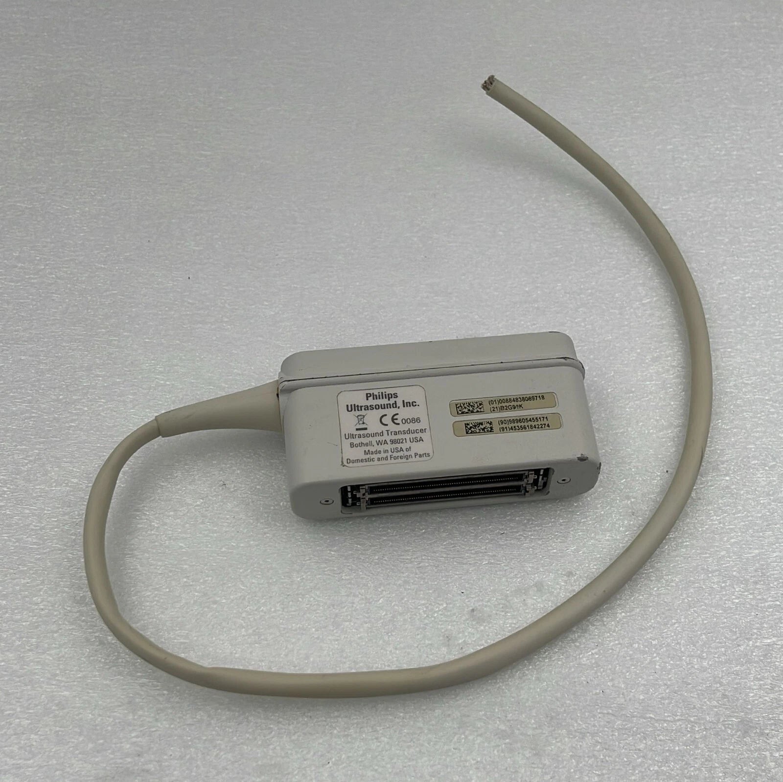 PHILIPS X8-2t ULTRASOUND Transducer Connector Only **AS IS