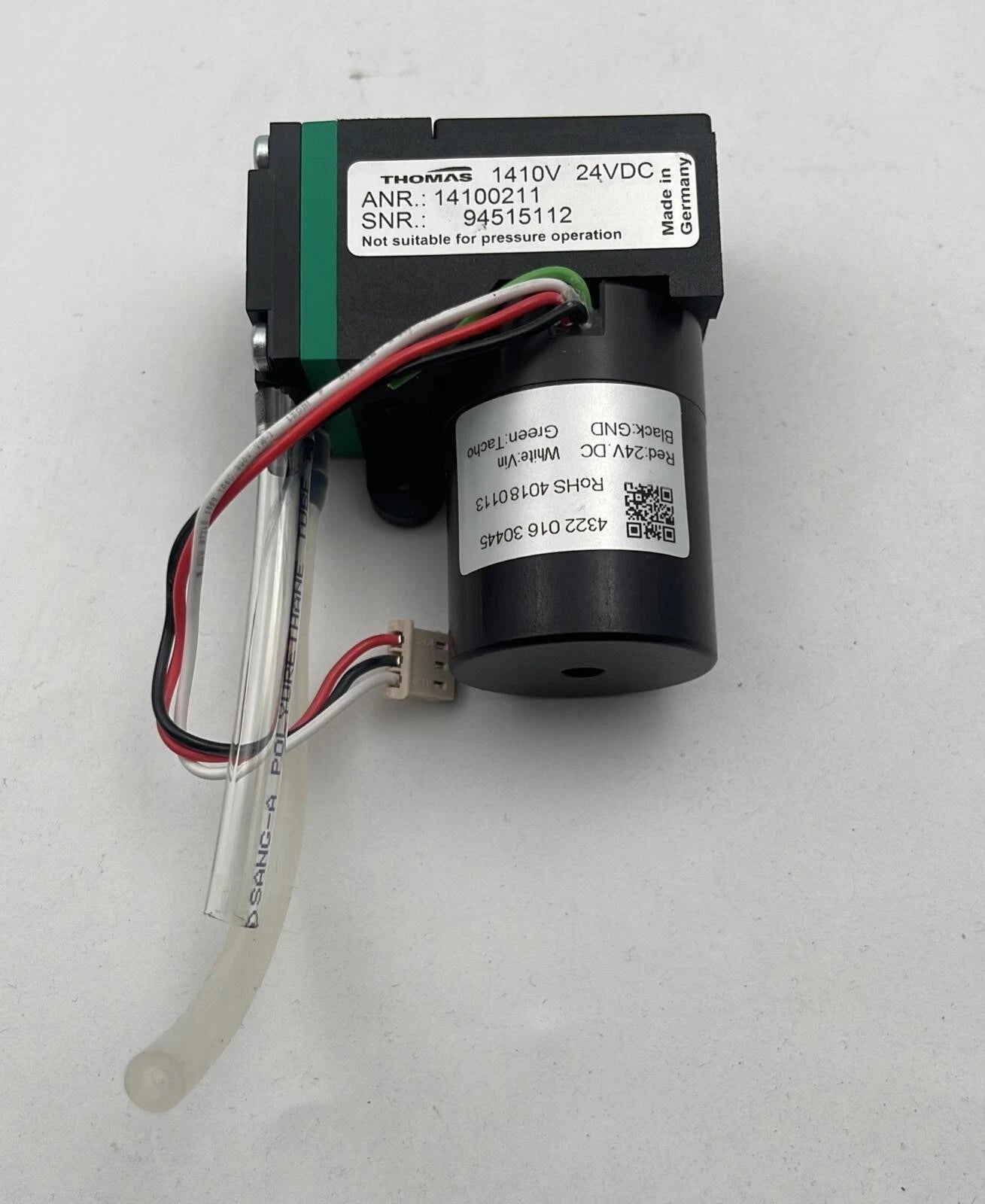 [LOT OF 4] Thomas 1410V 14100211 24VDC Miniature Pump Brushless 432201630445