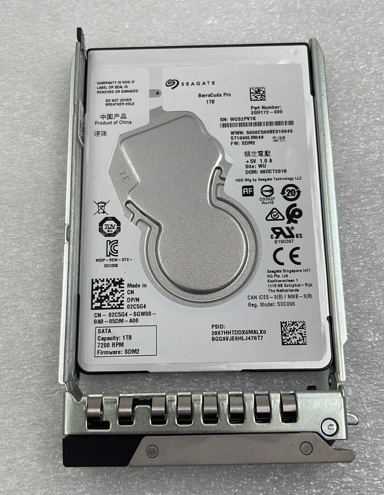 DELL Precision 3930 Rack i7-8700k Nvidia OUADRO P2000 16GB 2Rx8 2TB 7200RPM