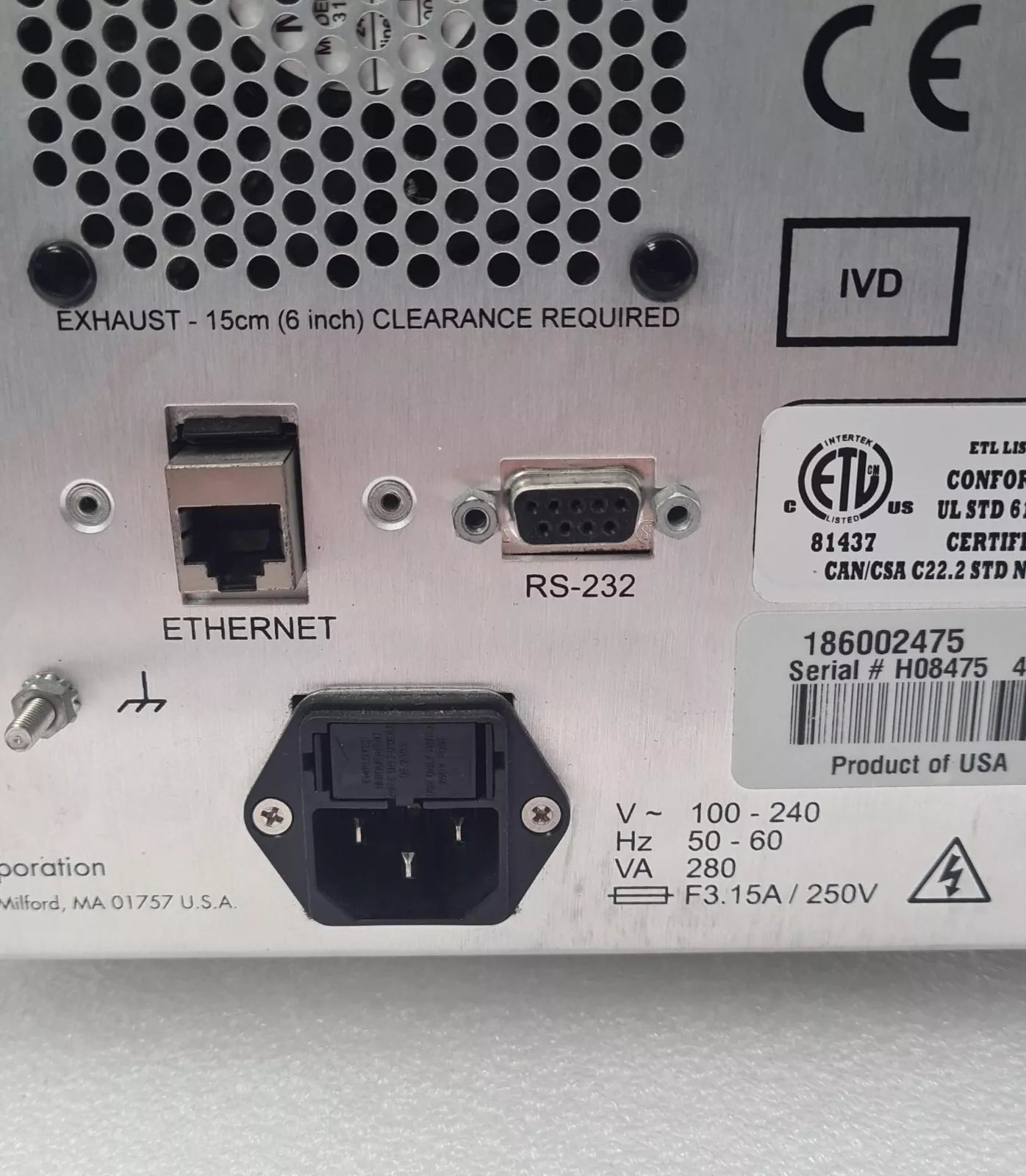 Waters 2475 Multi Fluorescence FLR Detector 186002475 HPLC **AS-IS**