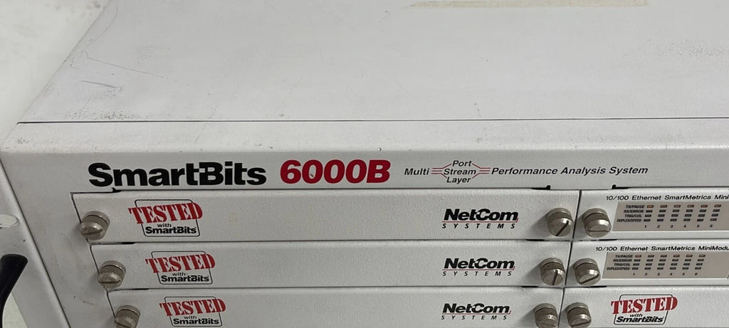 Spirent SmartBits SMB-6000B Analysis System w/ LAN-3101A