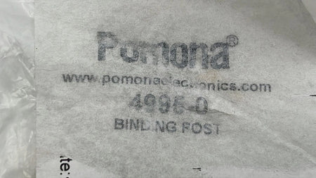 Pomona 4995-0 spring loaded binding post lot of 8 electrical connector