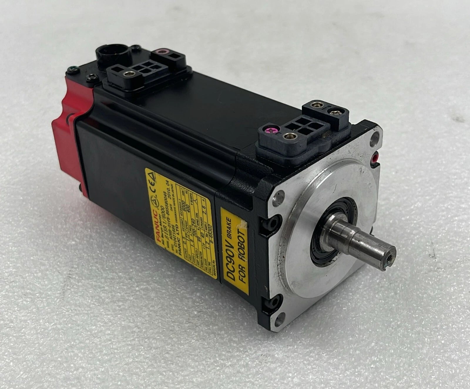 Fanuc B1ST/6000 AC Servo Motor A06B-0116-B855#0048 CNC Automation