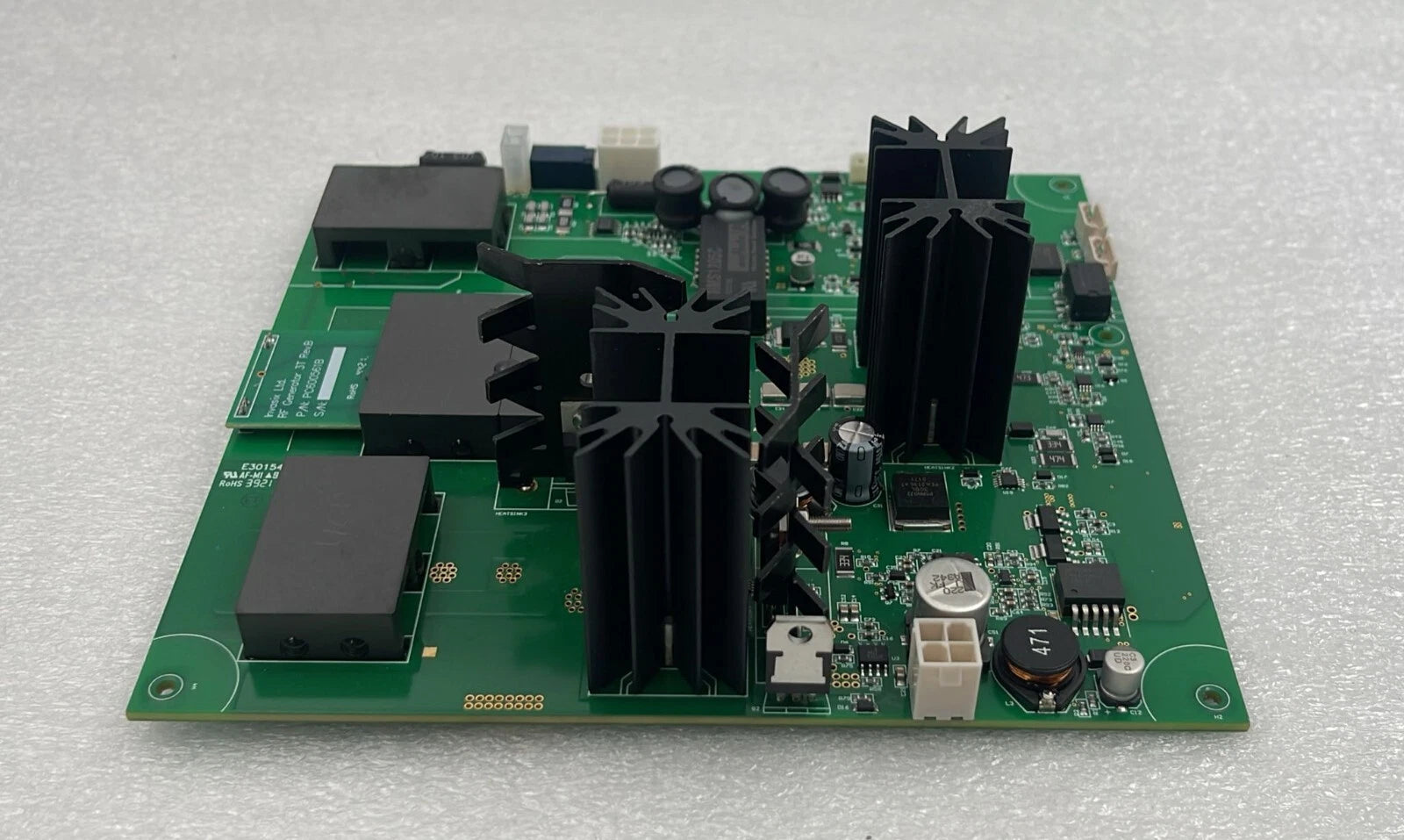 InMode Invasix RF power control PCB component view
