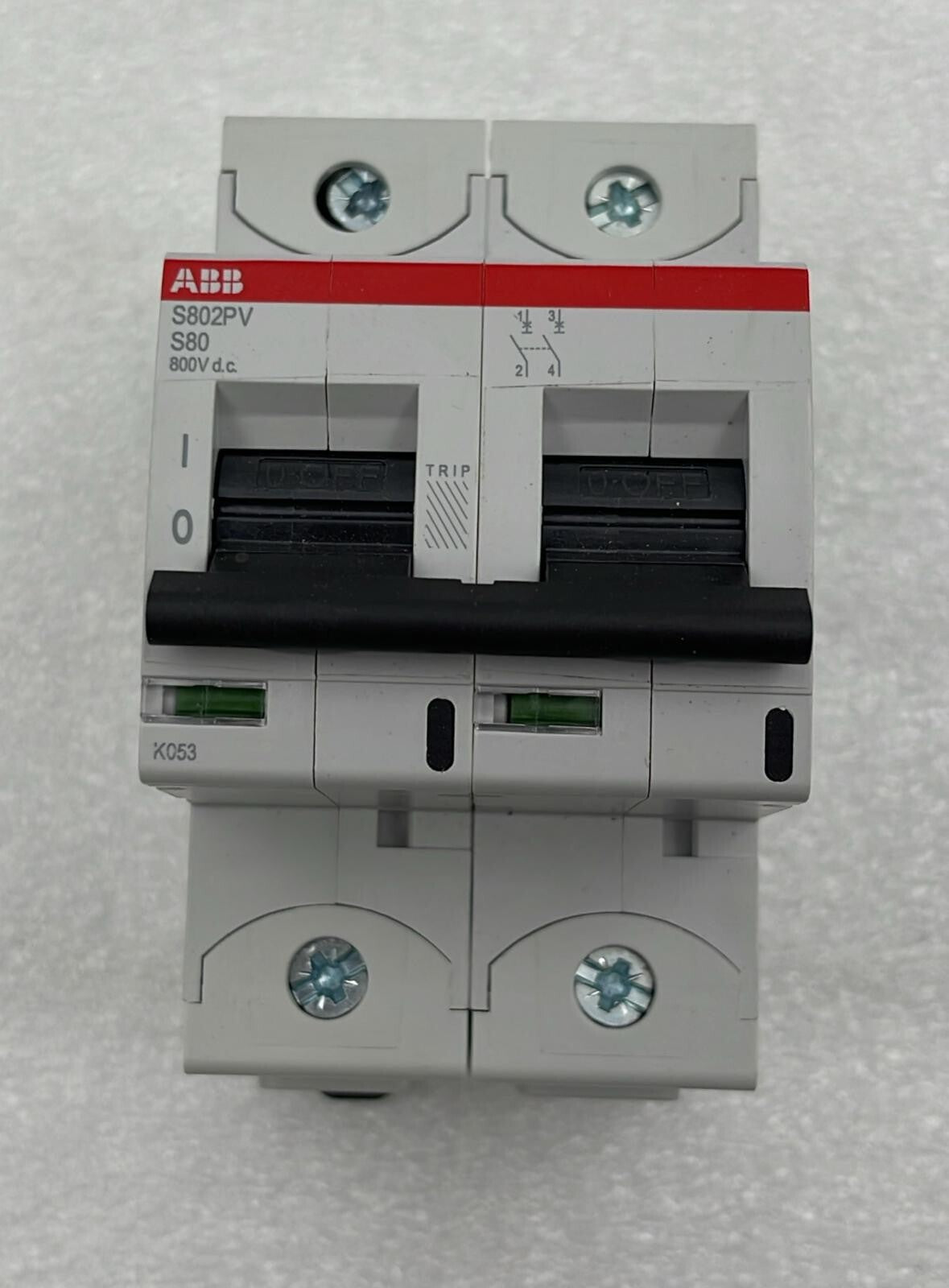 ABB S802PV-S80 High Performance MCB 2CCP842001R1809 800V