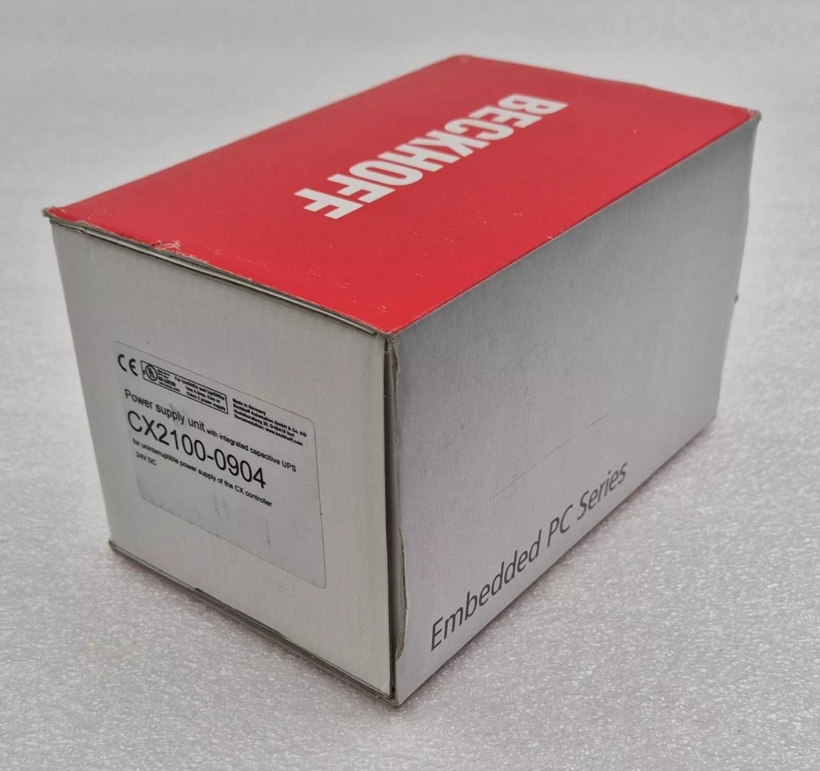 NEW - BECKHOFF CX2100-0904 Power Supply Unit With Integrated capacitive UPS