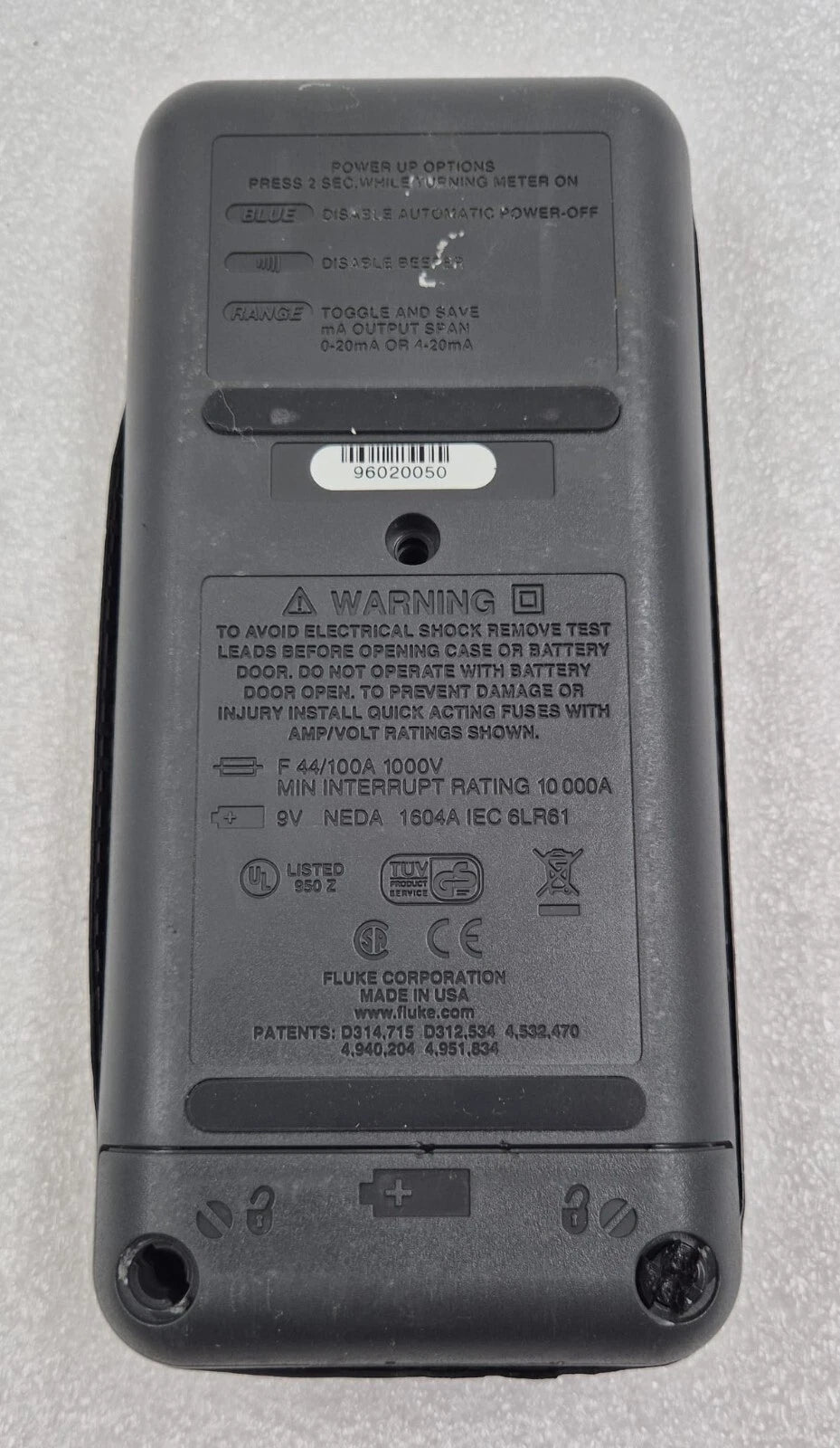 FLUKE 787 PROCESSMETER Digital Handheld Multi-Meter **AS-IS**