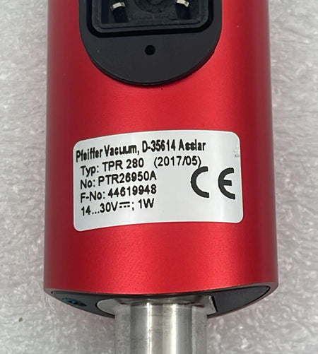 Pfeiffer TPR 280 Compact Pirani Gauge Sensor PTR26950A