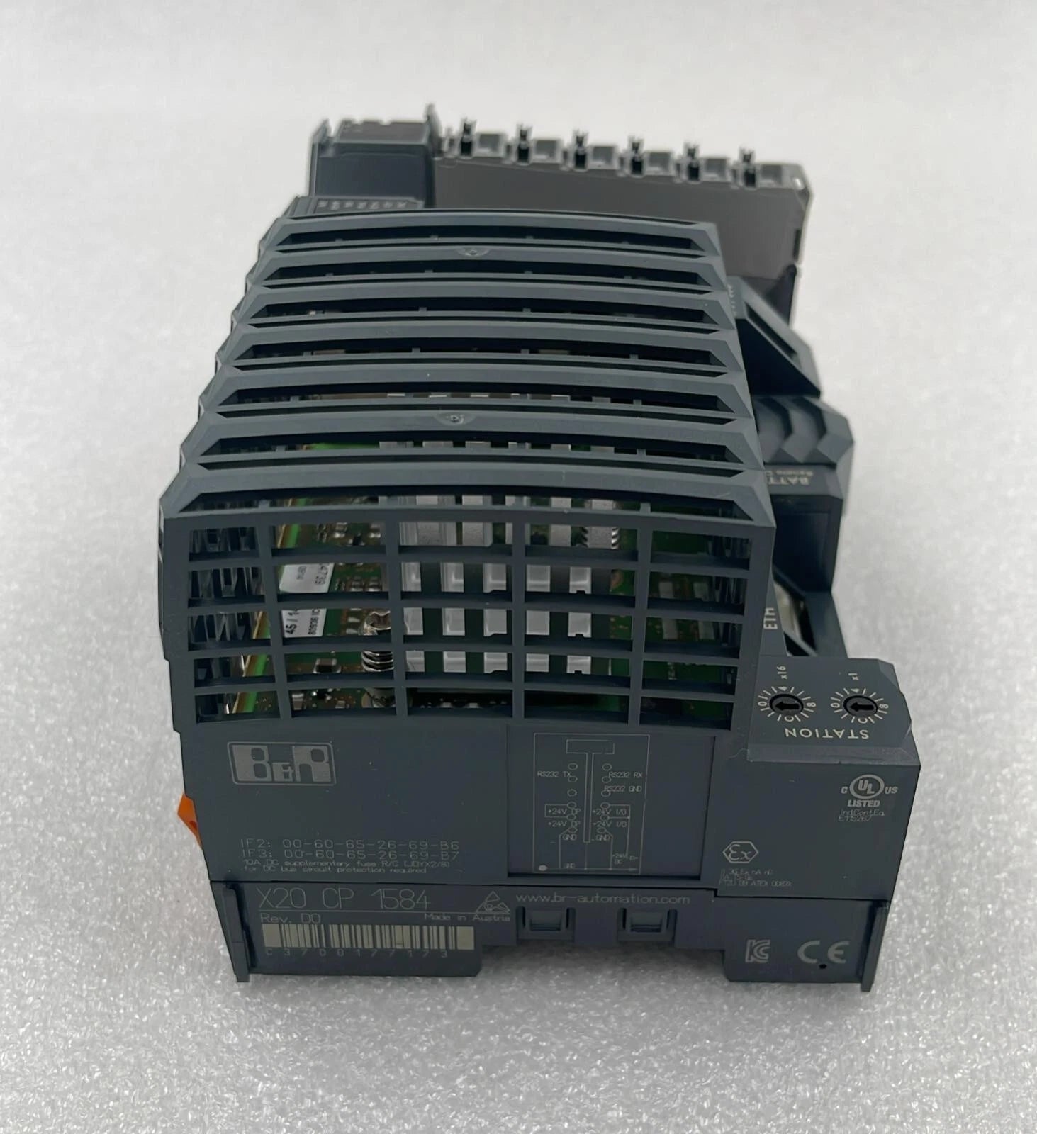 B&R Automation X20 CP 1584 Rev. D0 CPU Central Processing Unit Module