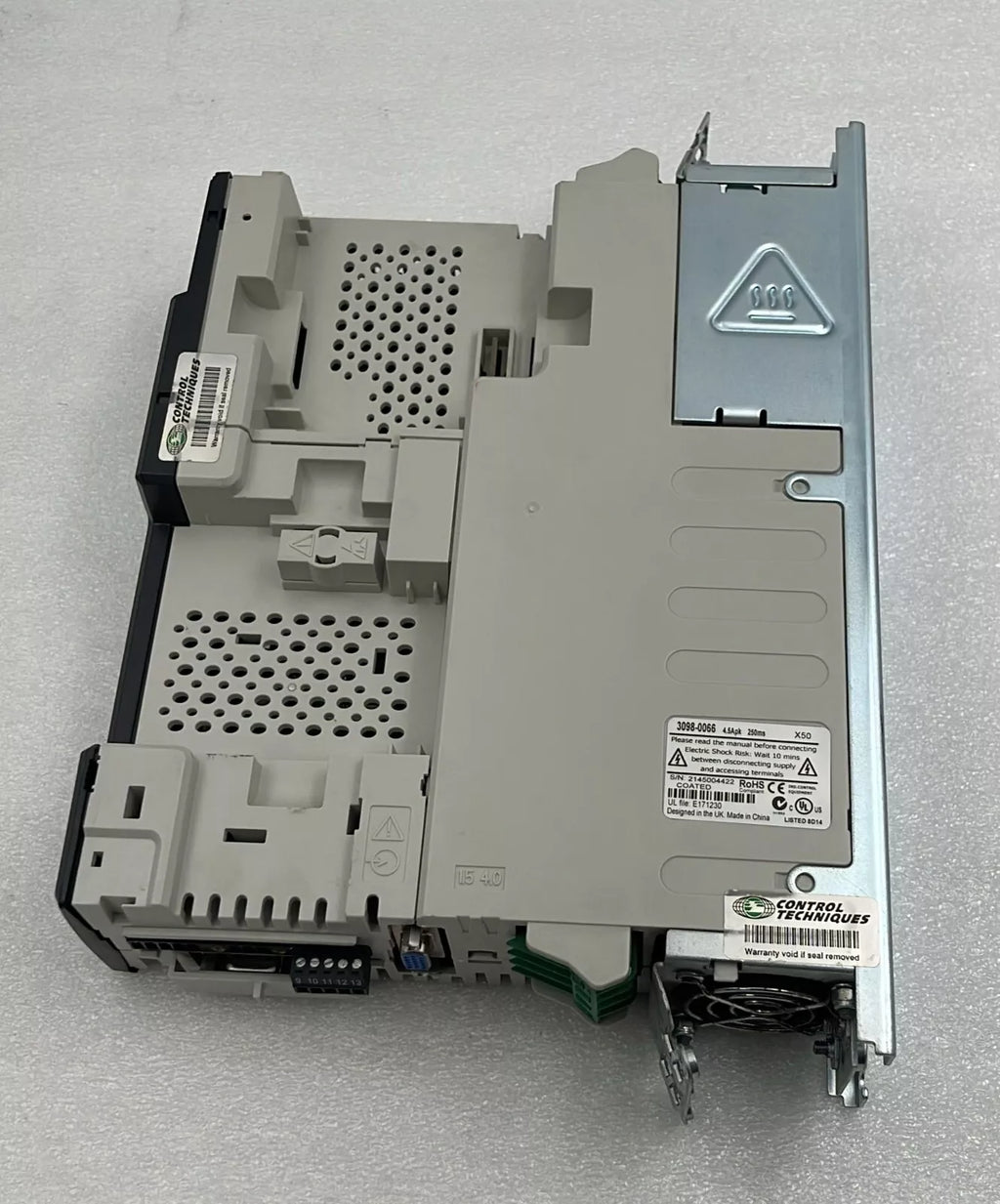 EMERSON Control Techniques Digitax ST DST1401 Servo Drive 3098-0066 50-60Hz 3ph