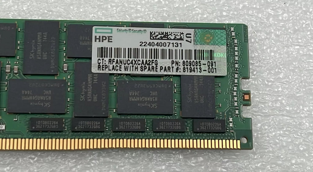 SK Hynix 64GB 4DRx4 PC4-2400T HMAA8GL7MMR4N-UH Server Memory RAM