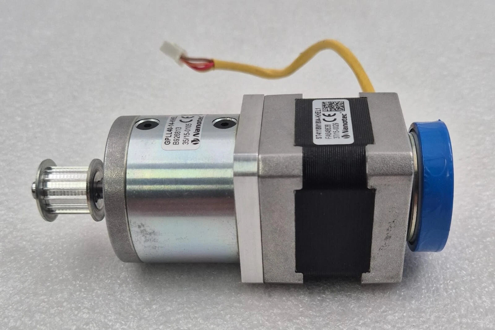 Nanotec ST4118M1804-KHEL1 Stepper Motor W/ GPLL40-14-KHEL Planetary Gear