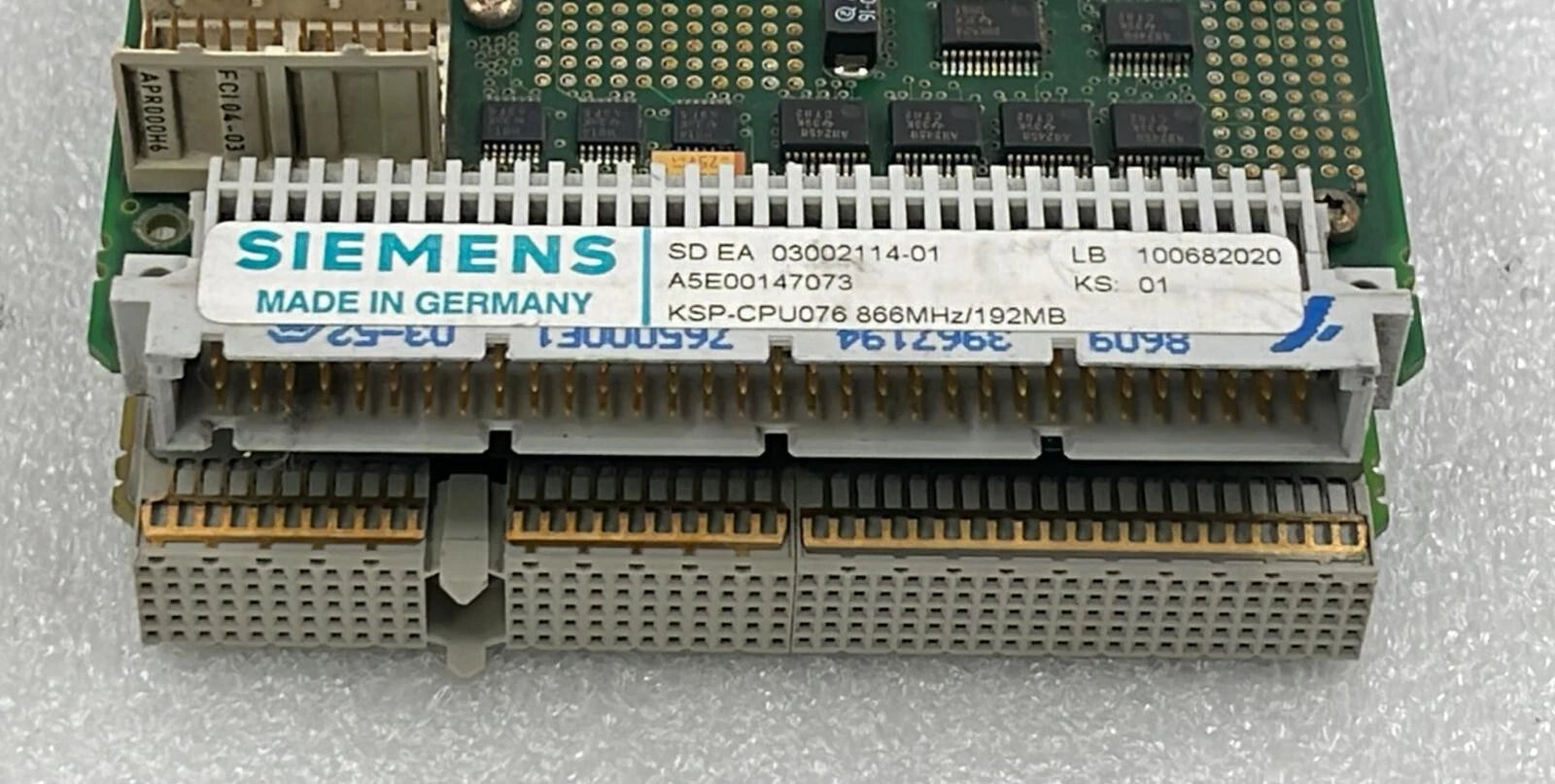 Siemens KSP-CPU076 A5E00147073 SD EA 03002114-01 CPU Module 866MHz / 192MB