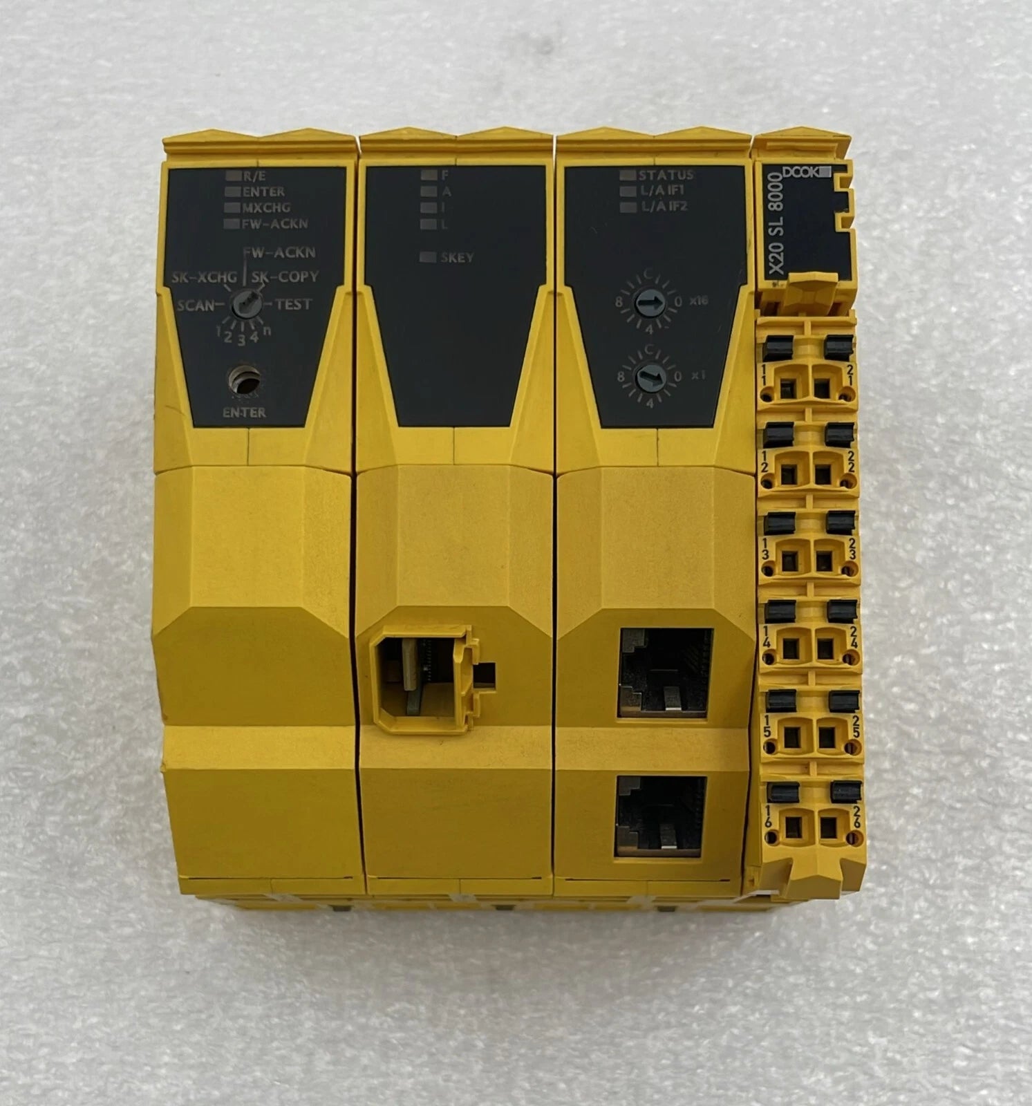 B&R Automation Ethernet POWERLINK X20 SL 8000 SafeLOGIC controller