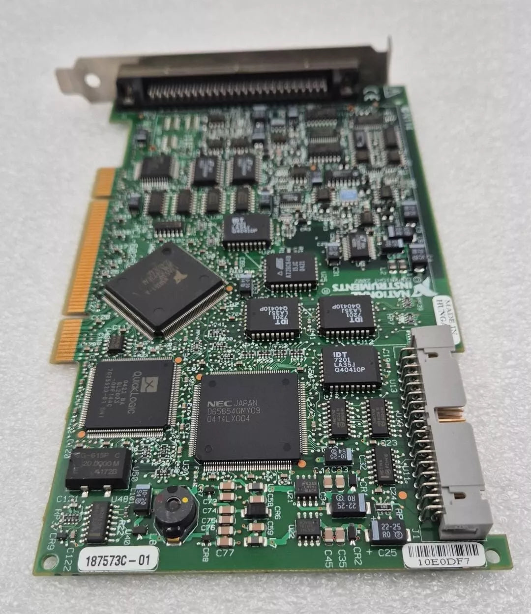 National Instruments NI PCI-6025E 187573C-01 multifunction DAQ I/O card
