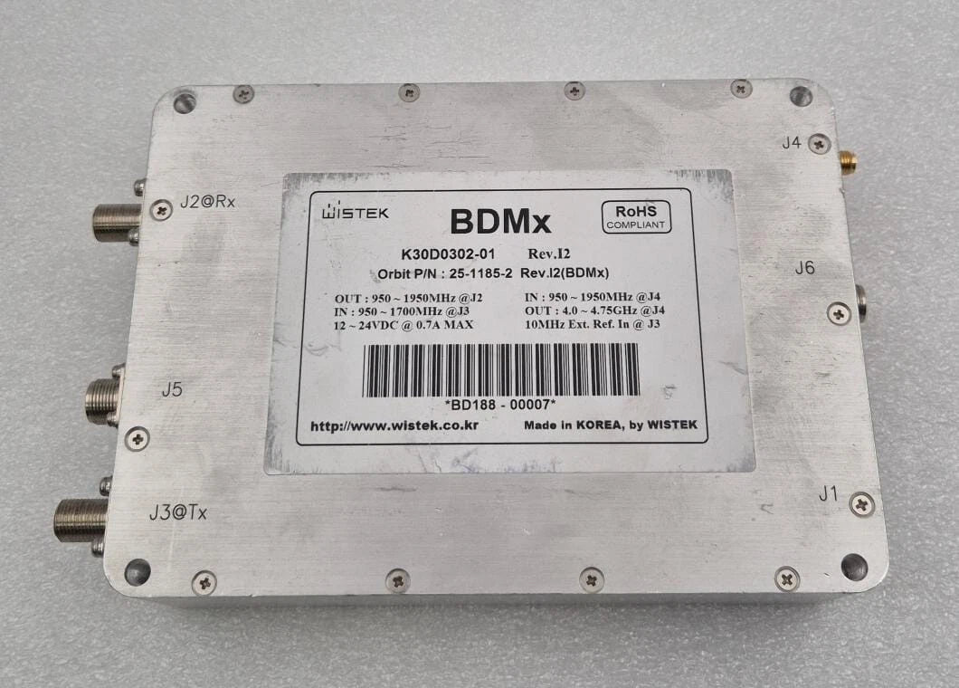 WISTEK BDMx K30D0302-01 Module for ORBIT Marine P/N 25-1185-2 Rev. I2