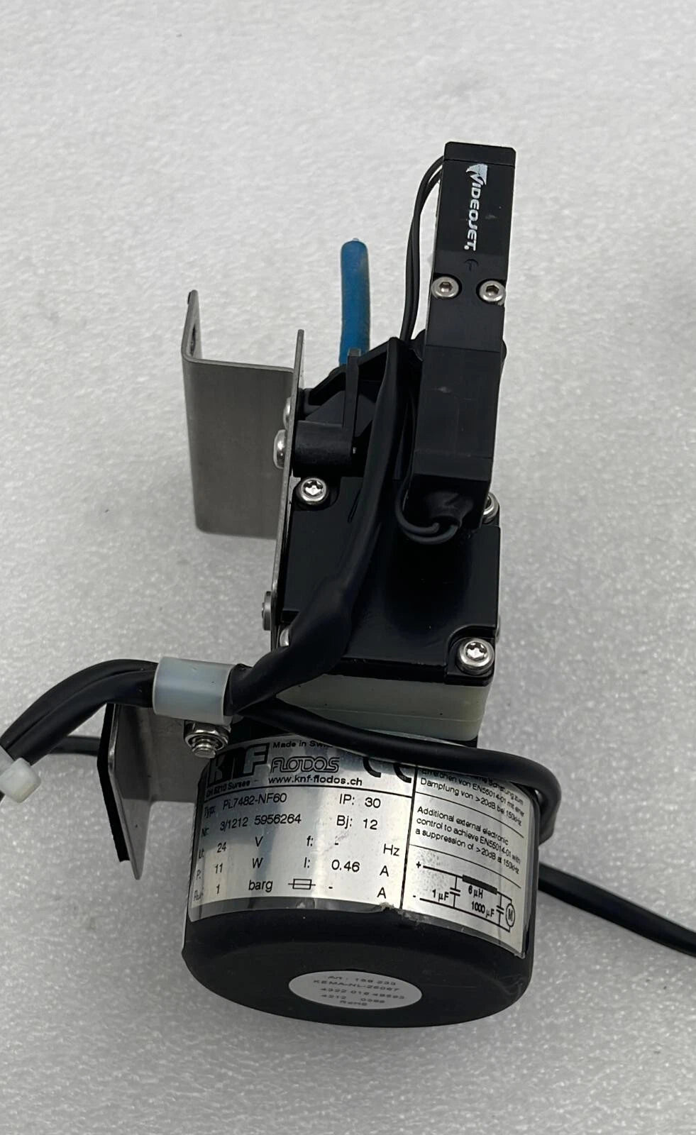 KNF PL7482-NF60 Diaphragm Pump 24V DC