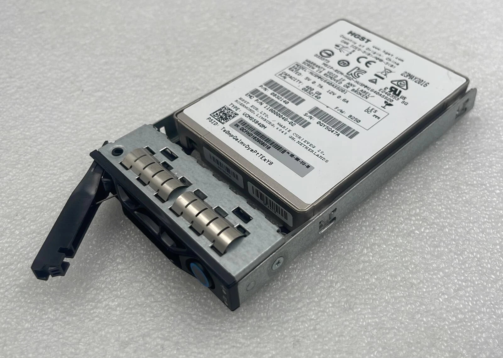 [LOT 2 PCS] HGST HUSMM1640ASS201 400GB SAS 2.5 Hard Drive 0B32140 HDD 12Gb/s
