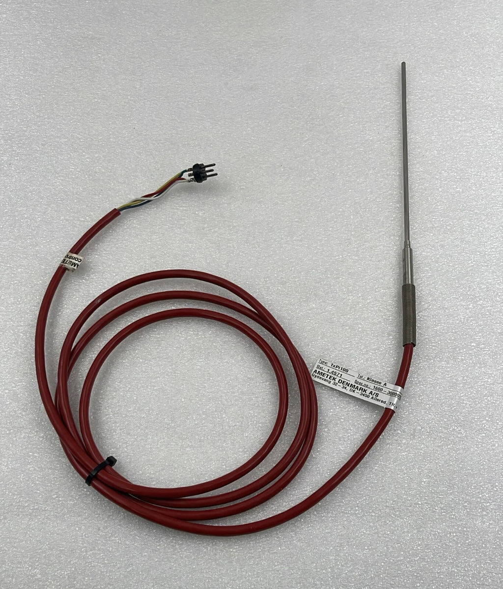 Ametek 1xpt100 temperature sensor shaft 599640 453155