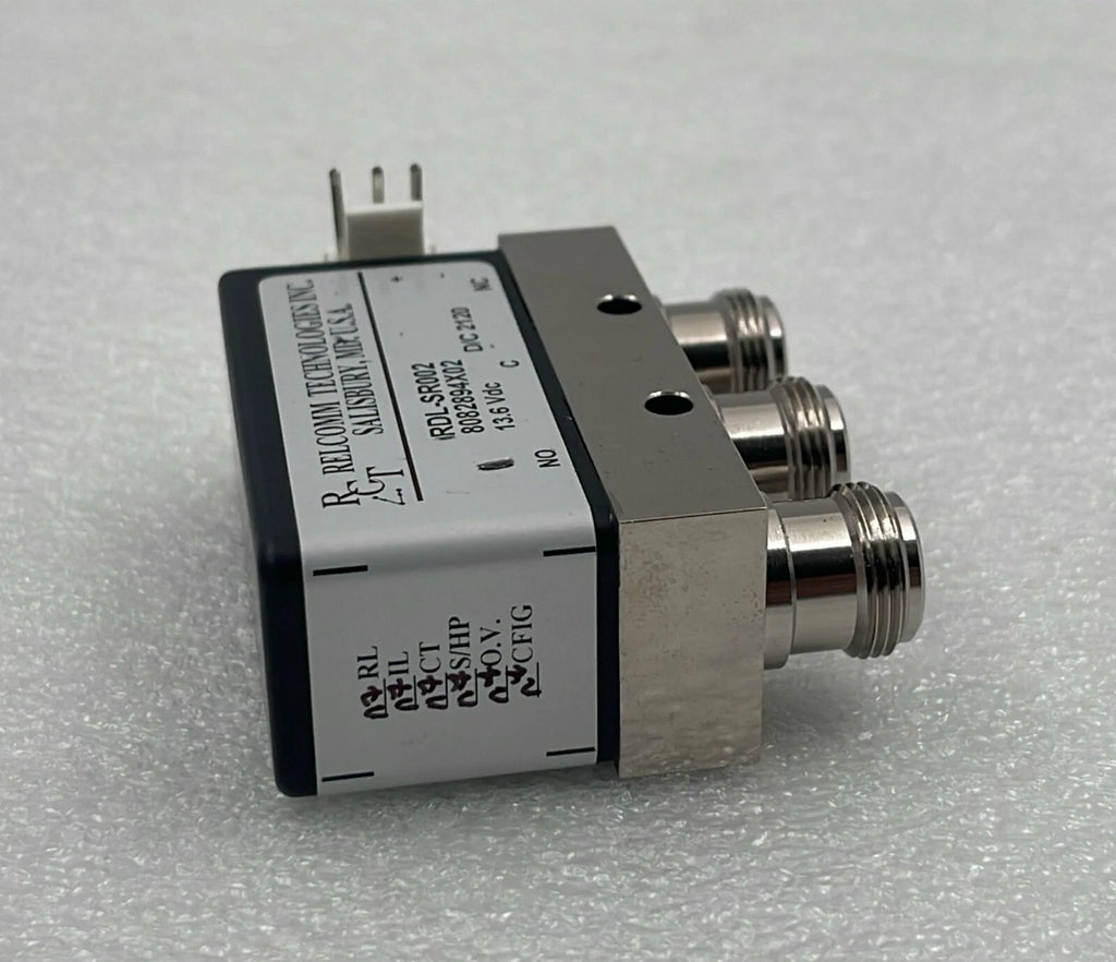 RCT Relcomm Technologies RDI-SR002 MOTOROLA 8082894x02 Antenna Relay 13.6VDC