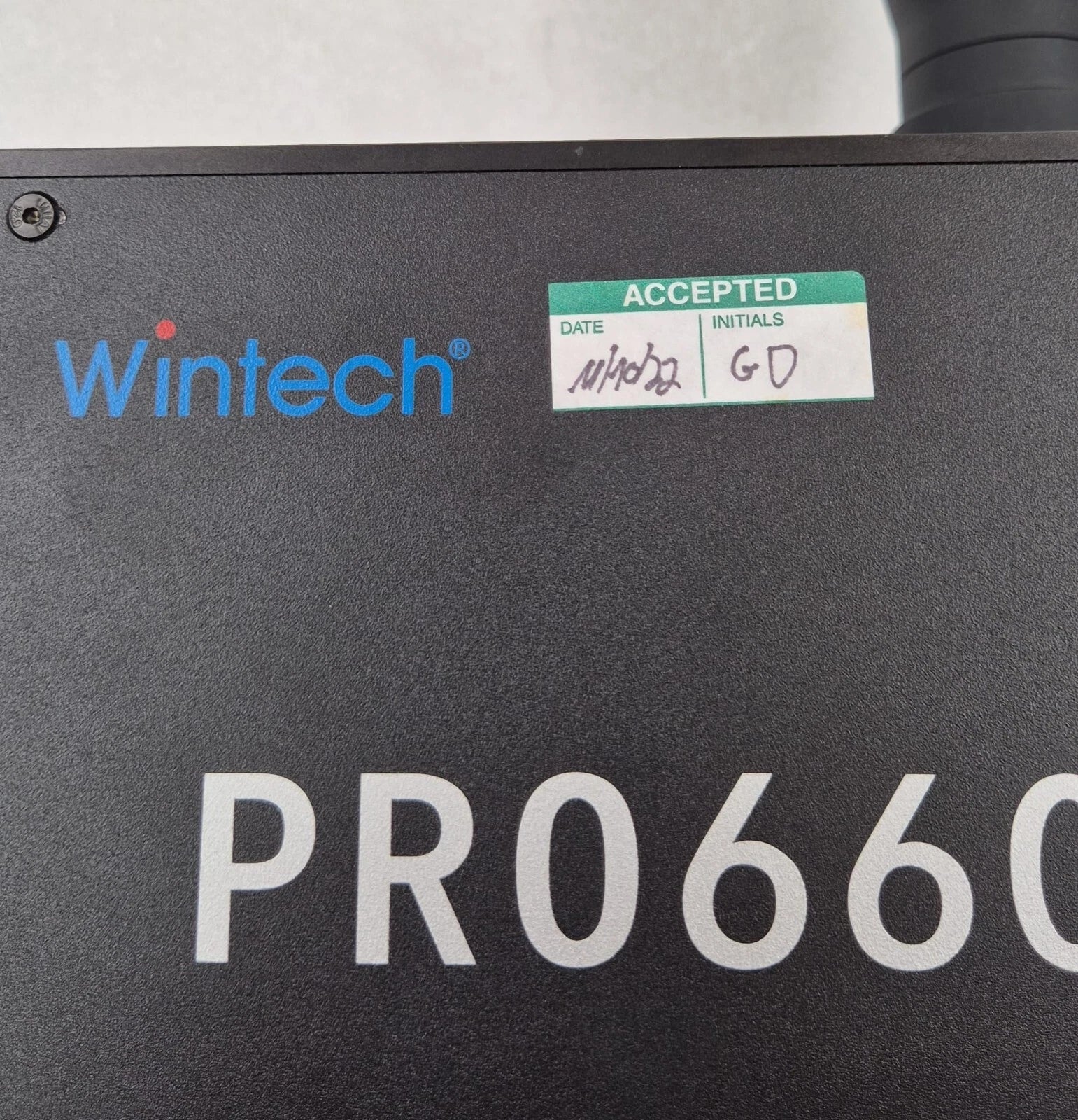 WINTECH PRO6600-385-250 250mm 385nm 452221012209004 PROJECTOR 4K - for STRATASYS