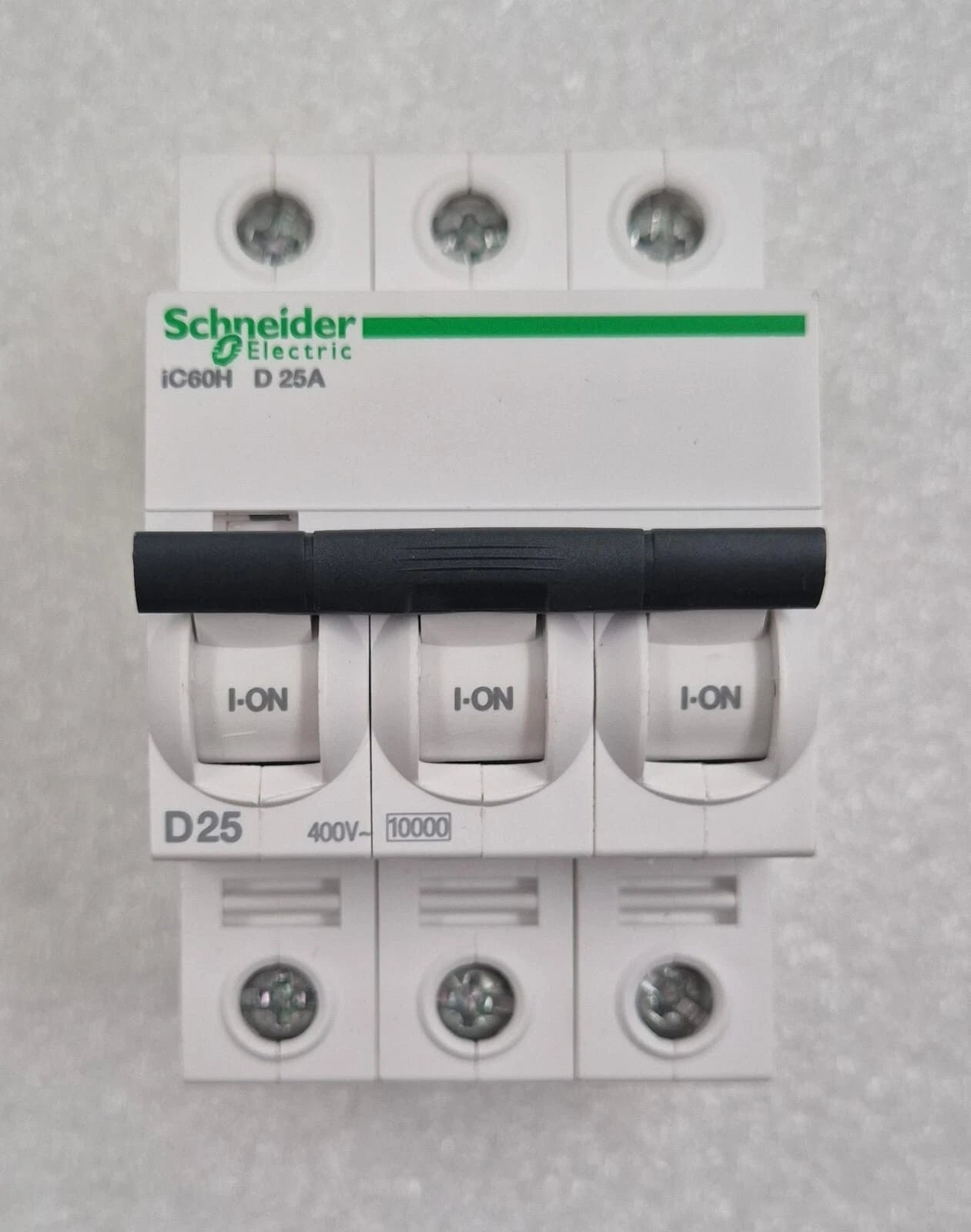 Schneider IC60H D25A D 25A  D25 400V 3-Pole Circuit Breaker Merlin Gerin