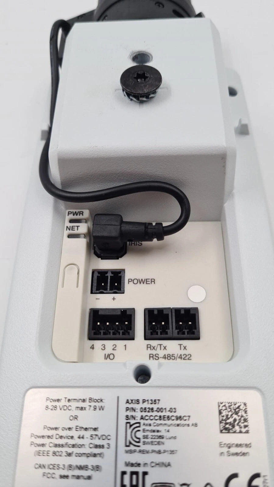 AXIS Communications P1357 0526-001-03 Network Security Surveillance Camera