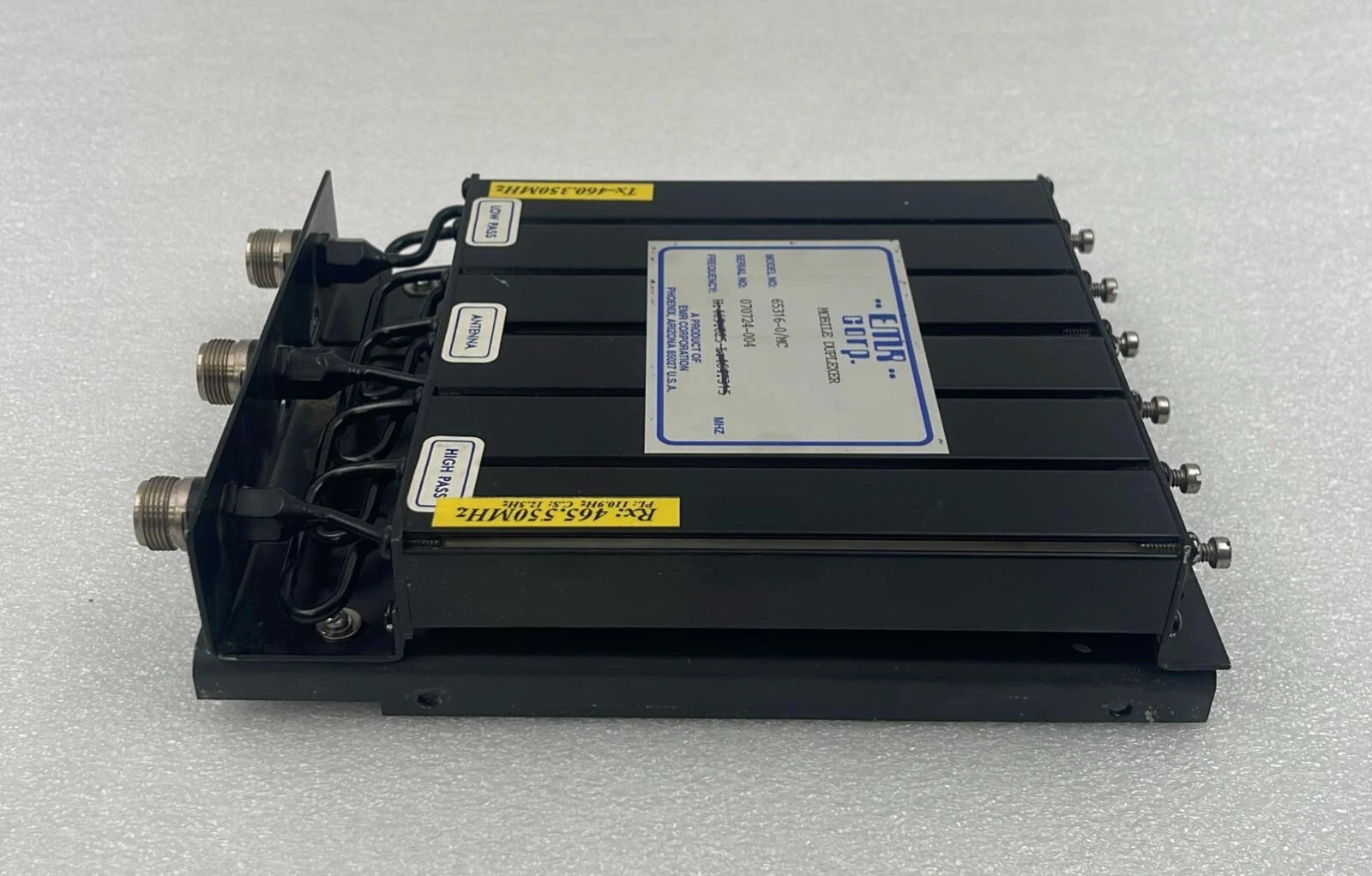 EMR corp 65316-0/MC Mobile Duplexer UHF
