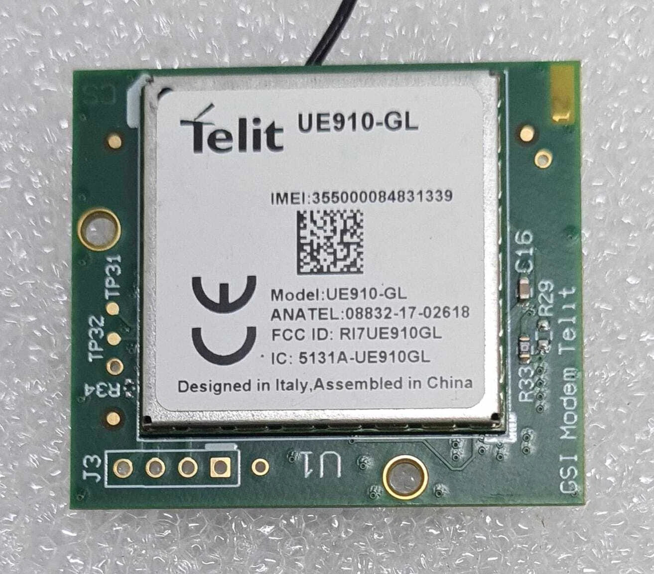 [LOT OF 5] Telit UE910-GL Wireless Module GSI Modem R17UE910GL 5131A-UE910GL