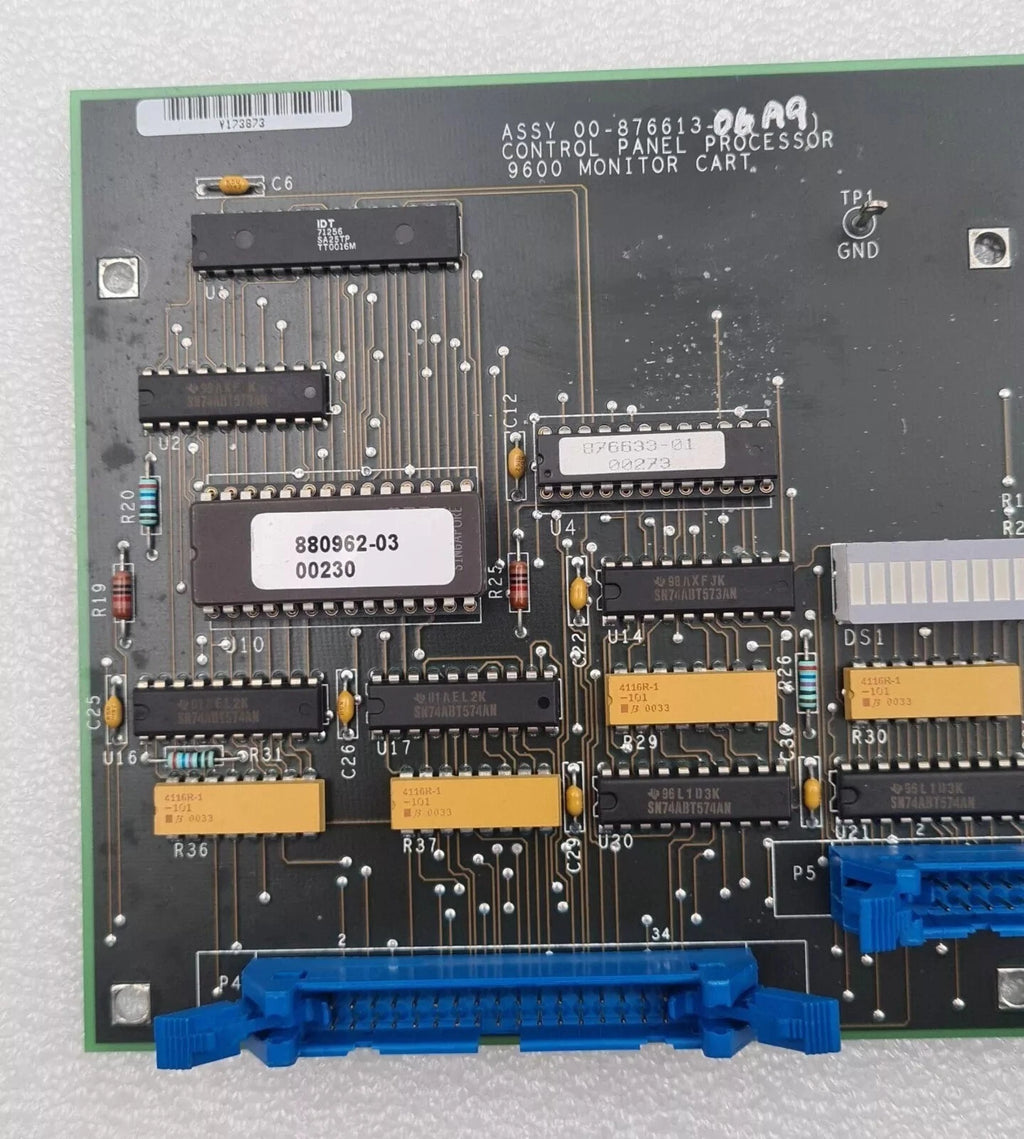 GE 00-876613-06 (A9) CONTROL PANEL PROCESSOR PCB BOARD