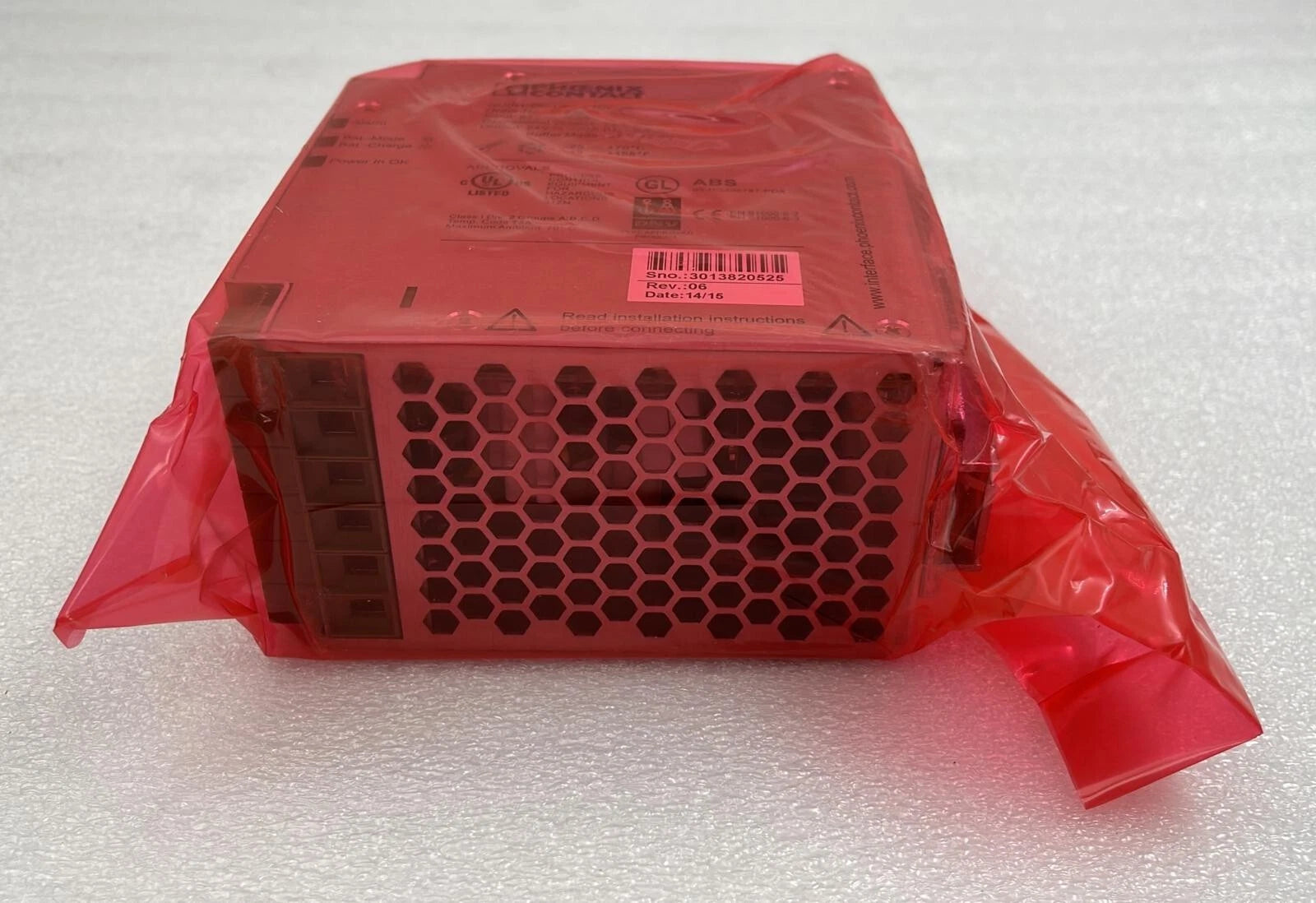 PHOENIX CONTACT QUINT-DC-UPS/24DC/20 Module Power Supply 28 66 23 9