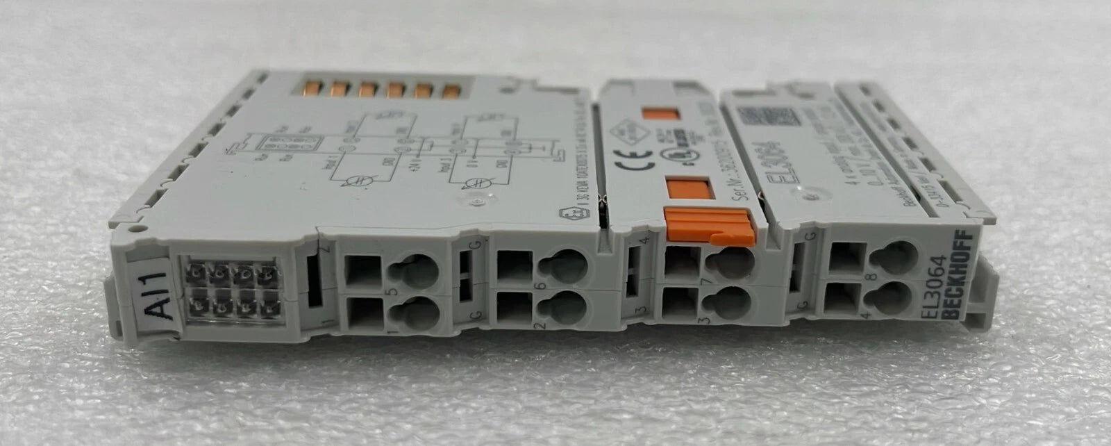 BECKHOFF EL3064 EtherCAT Terminal 4-Channel Digital Output Module