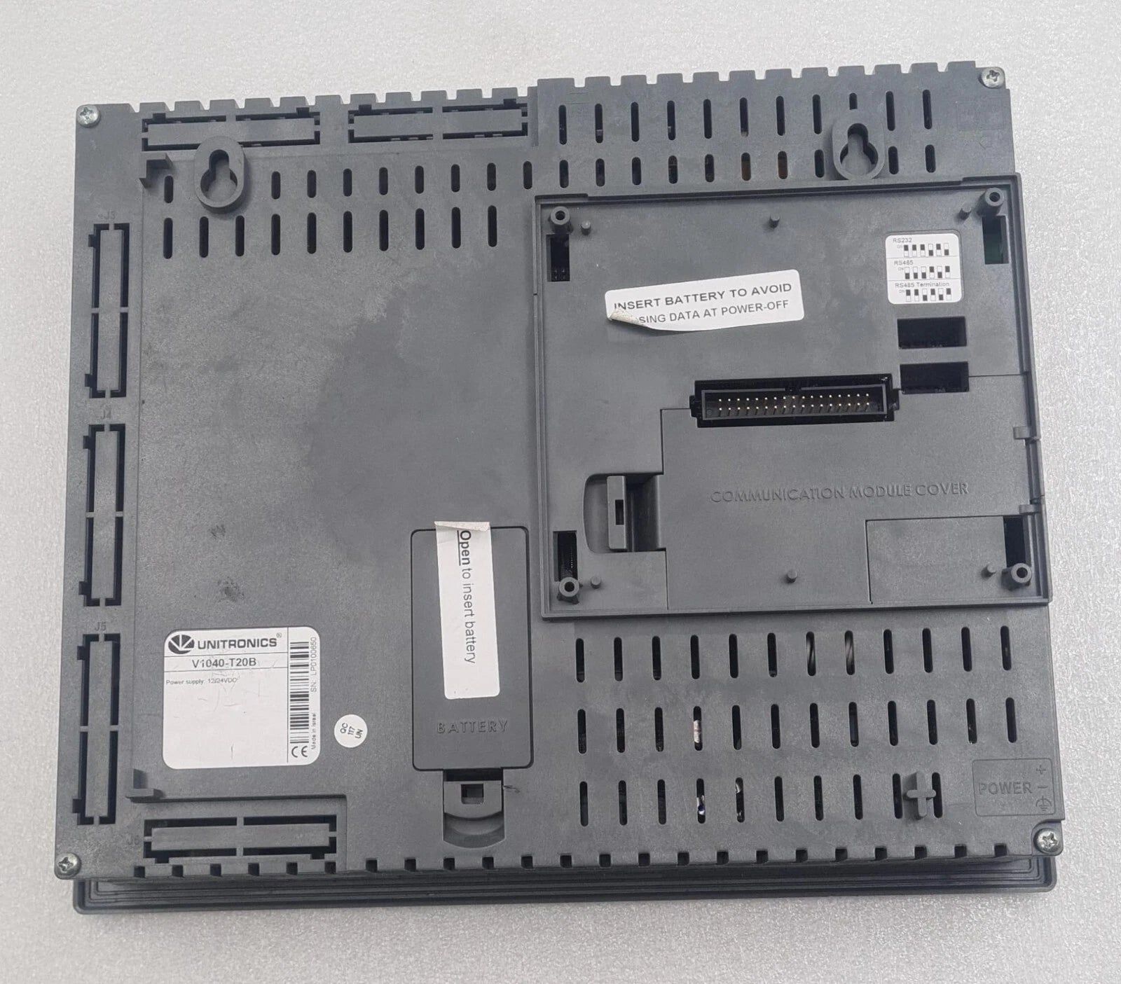 UNITRONICS V1040-T20B Vision 10.4" Touch Screen OPLC HMI Controller