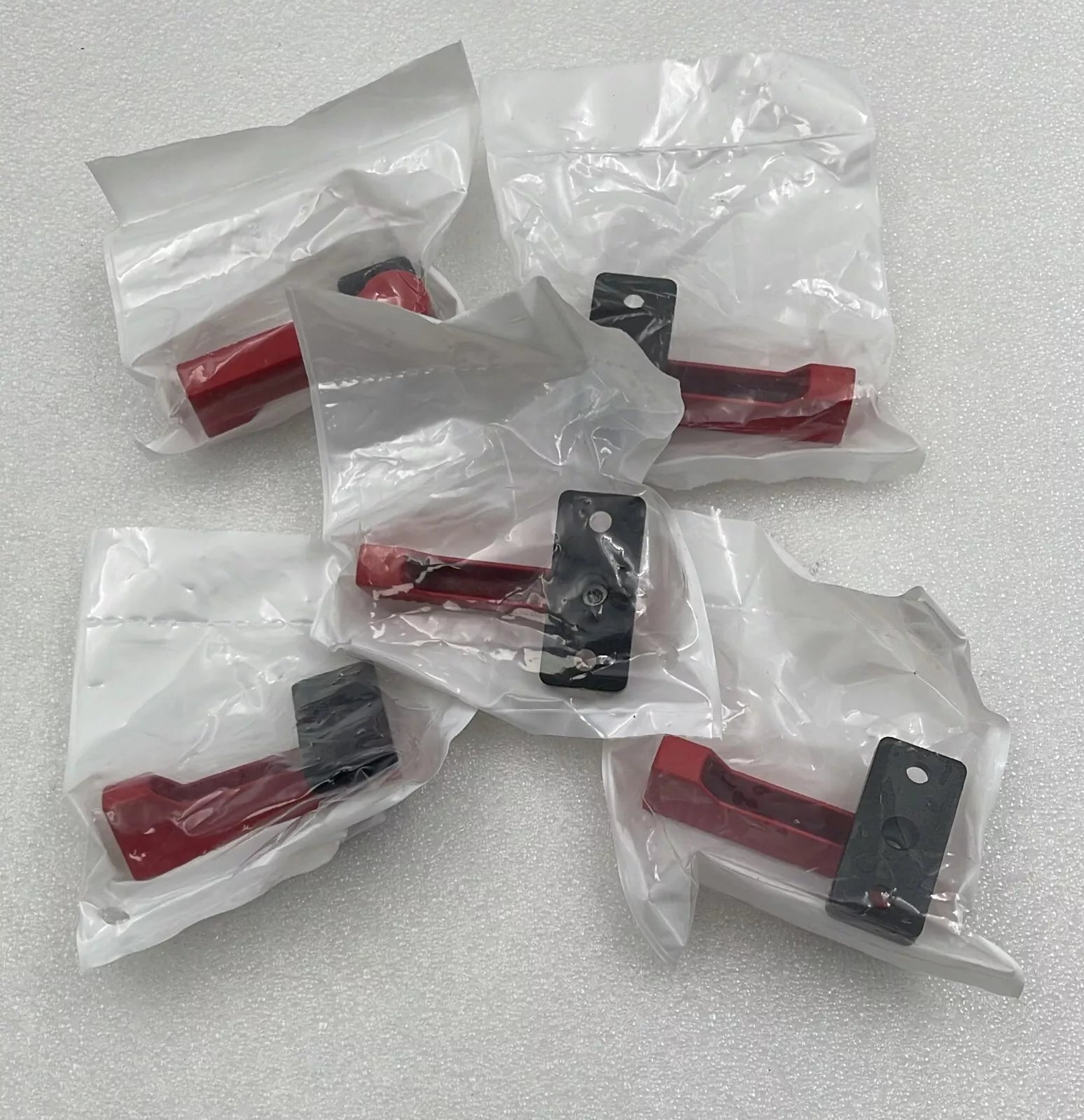 [LOT OF 5] NEW- Ganter Normelemente GN 702-17-55-A-RS Stop Lock Handle