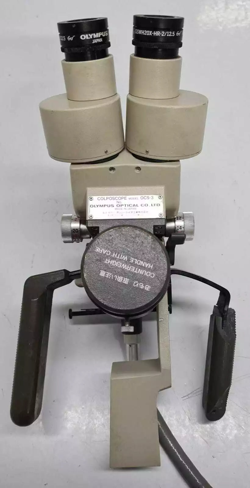 Olympus Colposcope OCS-3 HEAD UNIT W/ 2* GSWH20X-HR-2/12.5 EYEPIECES