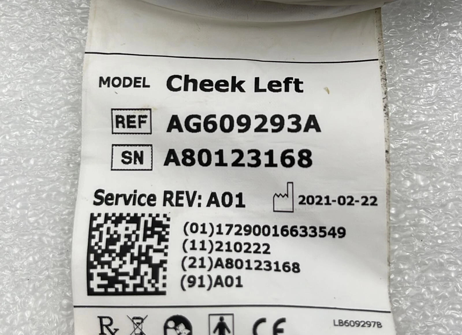 InMode Cheek Left AG609293A Handpiece Applicator for Evoke Headset