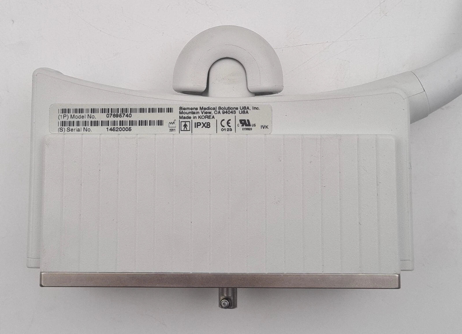 Siemens ACUSON 8V3 Vector Array Ultrasound Transducer Probe 07695740 YEAR 2011
