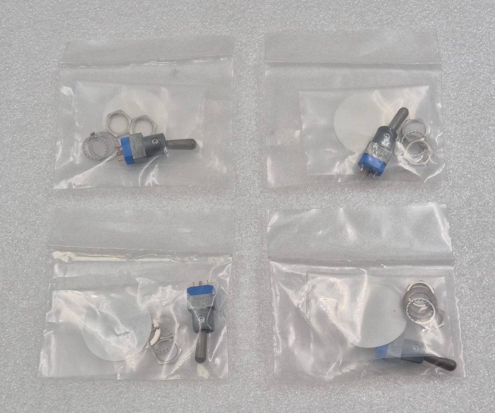 [LOT 4] NEW - OTTO 21649 MS90310-231 TOGGLE SWITCH PANEL MOUNT-THREAD 2-Position