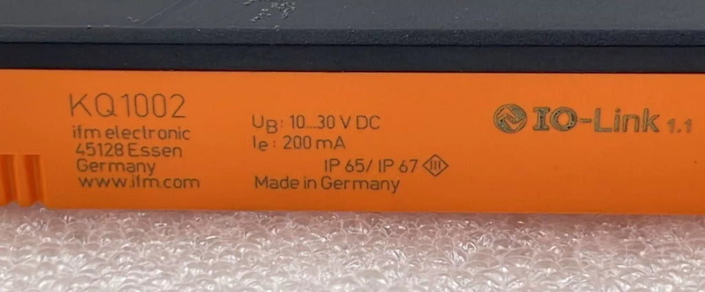 IFM Electronic KQ1002 Continuous level sensor KQ-5XXXNFPKG/IO/0,15M/US IO-Link