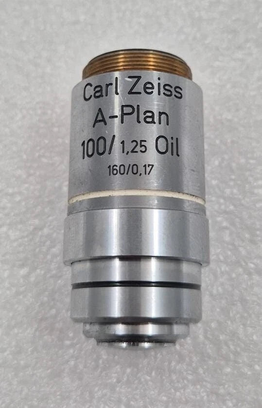 Carl Zeiss 461917 microscope objective side engraving view