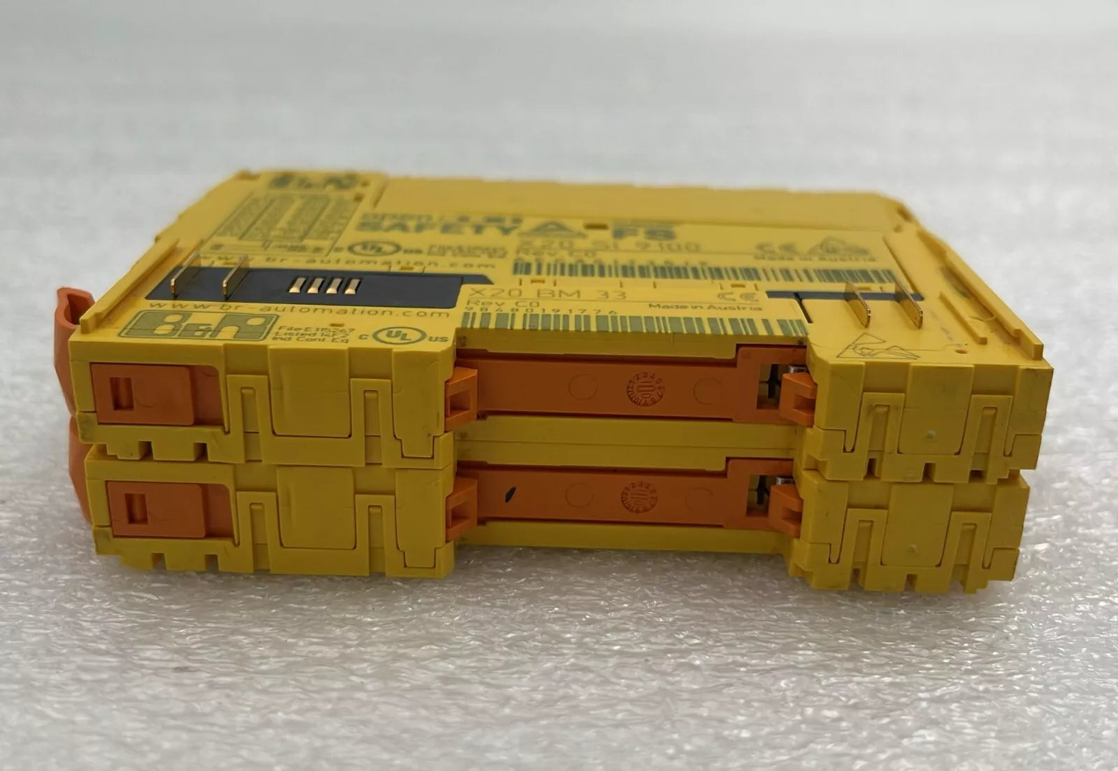 B&R Automation X20 SI 9100 Safety Digital Control Input Module W/ X20 BM 33