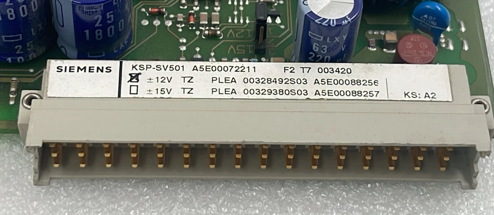 Siemens KSP-SV501 Converter Card ±12V DC/DC Power Supply Module A5E00072211