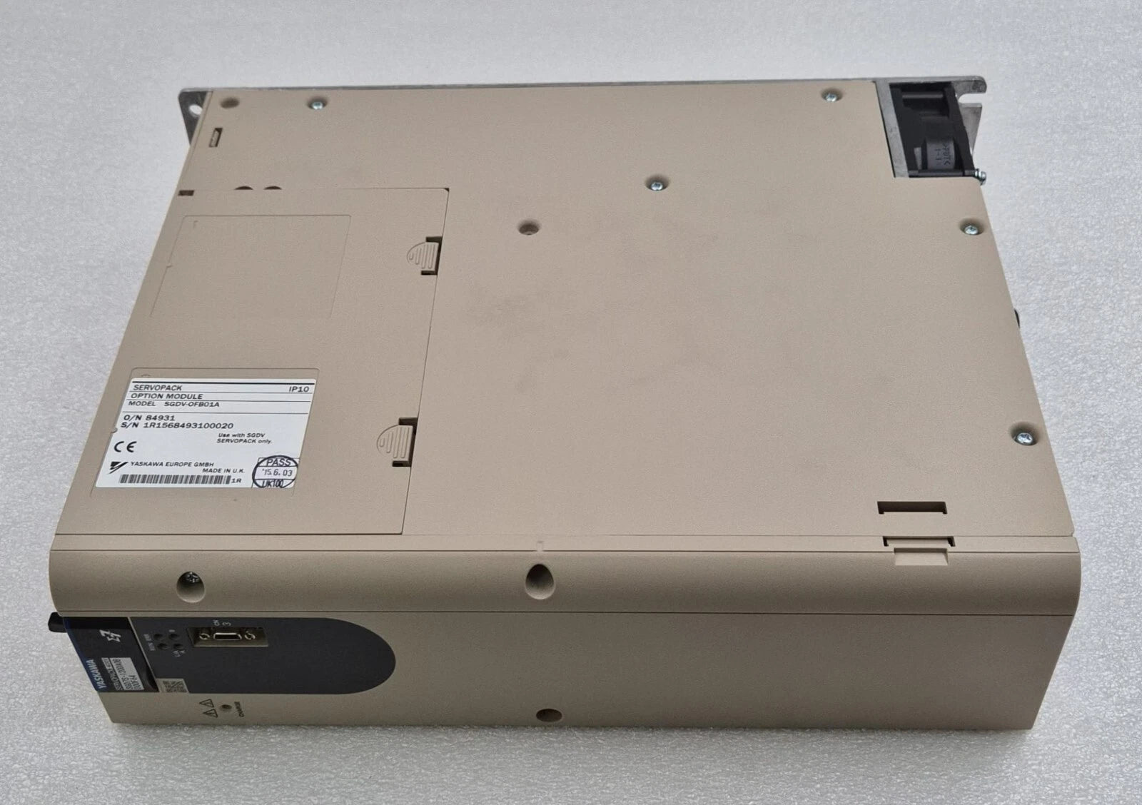 YASKAWA SERVOPACK SGD7S-120DA0B 000F64 Sigma-7 400V 3PH 3kW Amplifier AC Drive