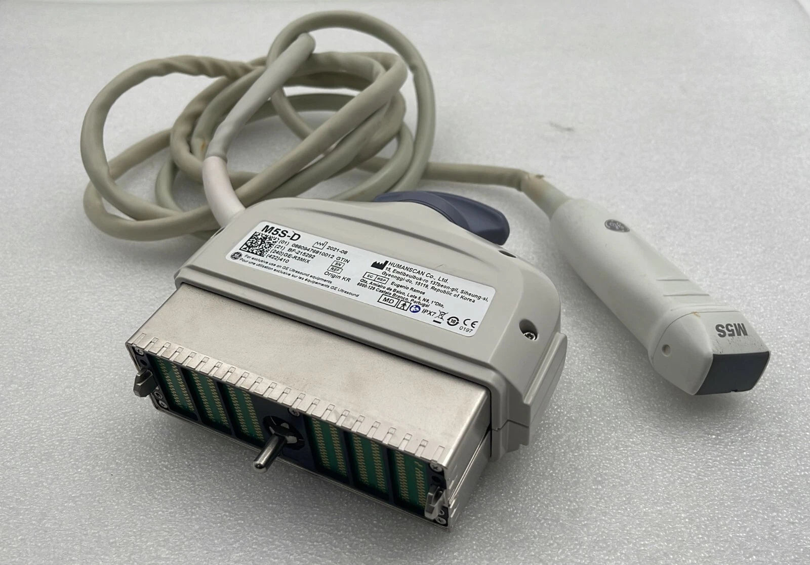GE Healthcare Ultrasound Matrix Array Transducer Probe M5S-D **FOR PARTS**