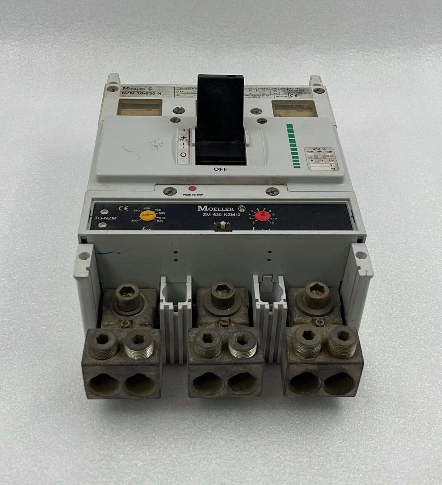 Moeller NZM 10-630 N Electronic Circuit Breaker ZM-630NZM10