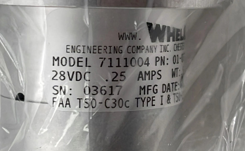 WHELEN 7111004 01-0771110-04 CESSNA LIGHT WING TIP POSITION STROBE