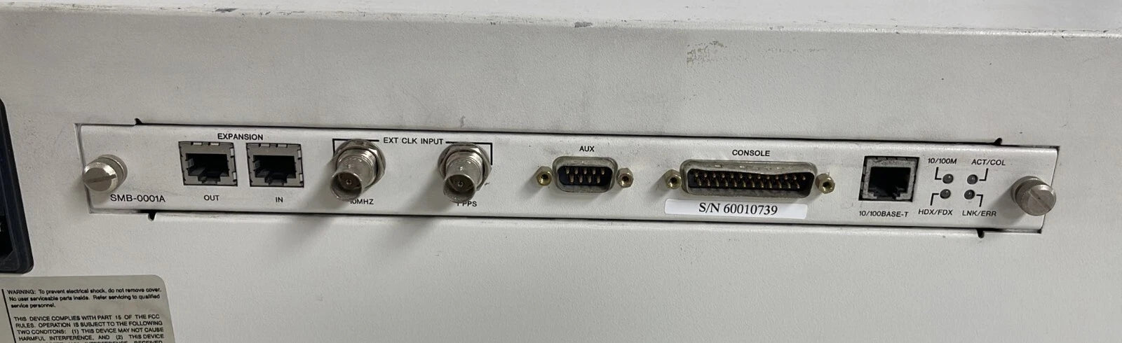 Spirent SmartBits SMB-6000B Multi performance Analysis System W/ 2* LAN-3101A